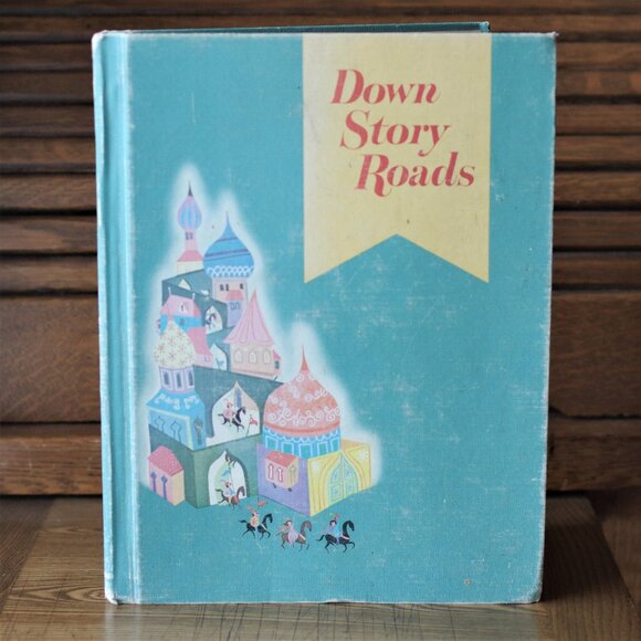 Vintage School Reader, Down Story Roads, Ginn Basic Readers Year Four Enrichment - Picture 1 of 8